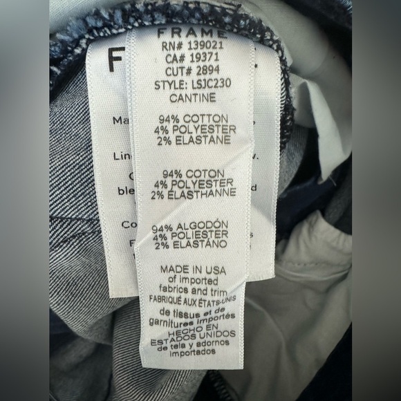 Frame Le Skinny De Jeanne Crop Jeans - Picture 8 of 9